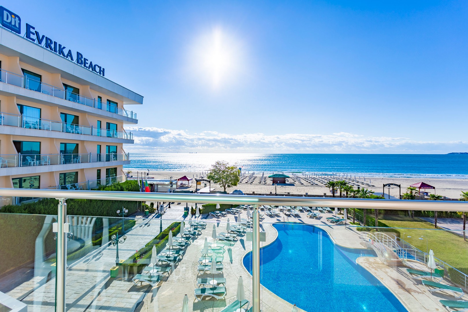 Beach evrika hotel inclusive dit club