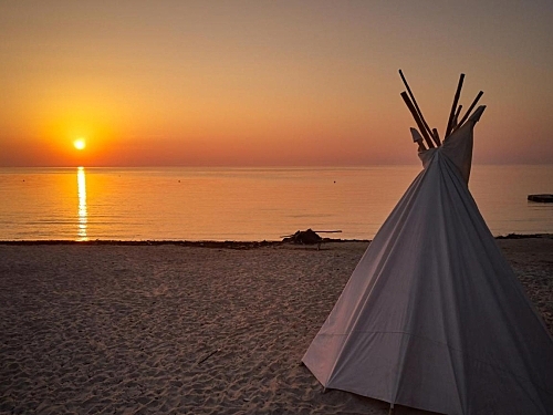 Hotel Makryammos Bungalows Thassos Grecia (51 / 52)